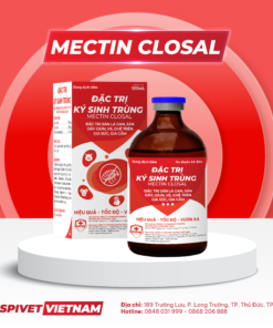 ĐẶC TRỊ KÝ SINH TRÙNG (MECTIN CLOSAL)